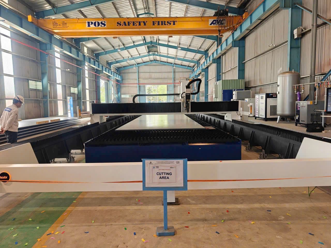 Z Robotics và Viettech hoàn thành dự án máy cắt laser fiber 40kW cho nhà máy PTSC Vũng Tàu